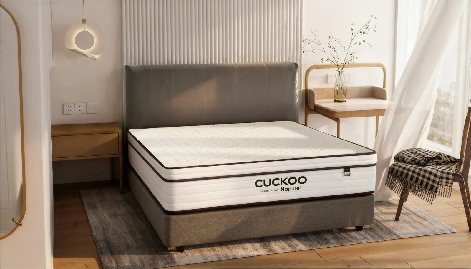 CUCKOO A-LITE with bed frame