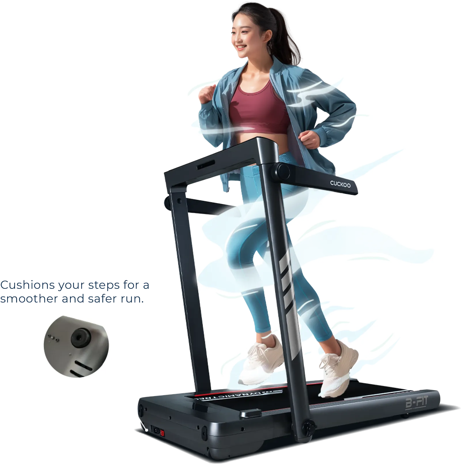 CUCKOO B-FIT — 8-point shock absorption