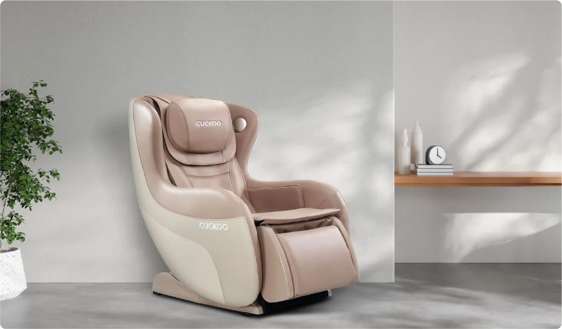 CUCKOO BESPOKE Massage Lounger — bright room