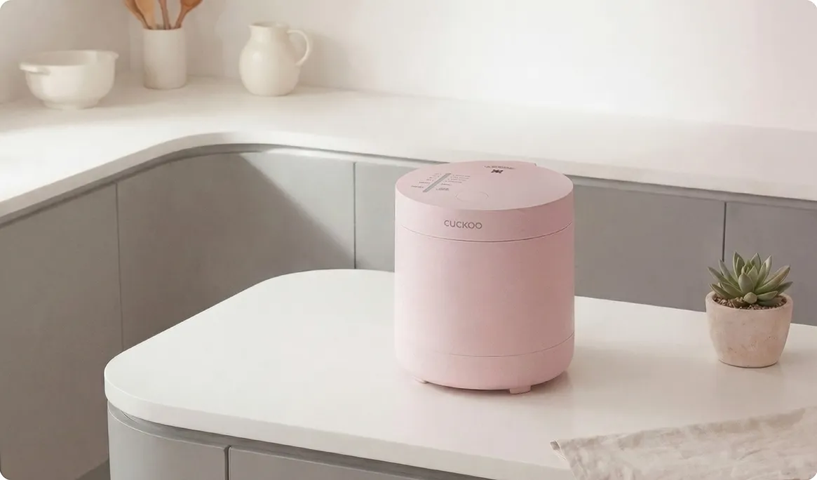 CUCKOO CR-0215M on a kitchen counter