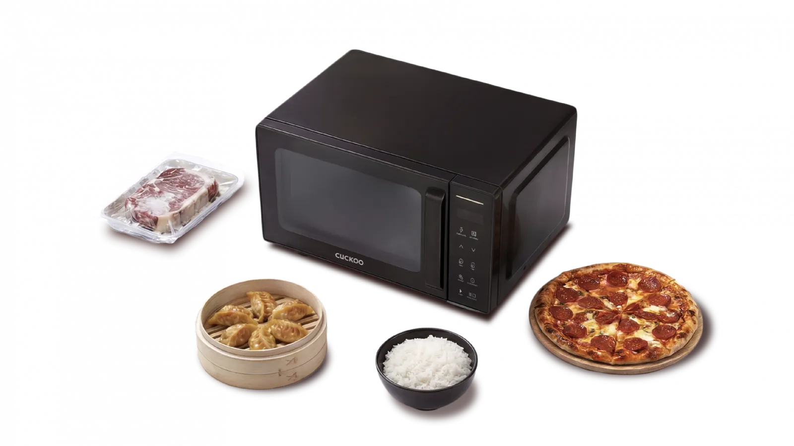 CUCKOO FlatX Microwave — cook, heat and defrost
