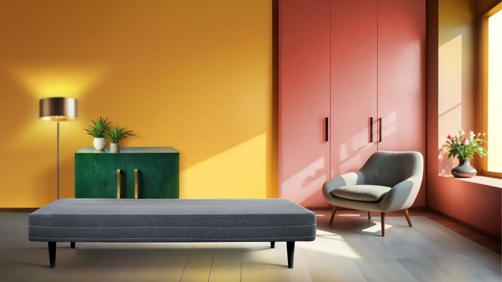 CUCKOO FLEX Daybed in Meta Grey