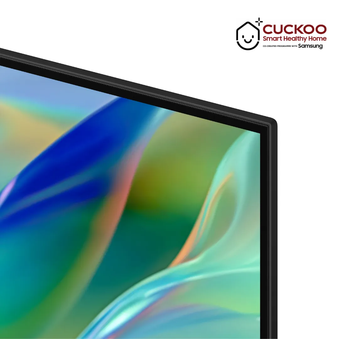 Samsung 65" Mini LED TV — corner detail