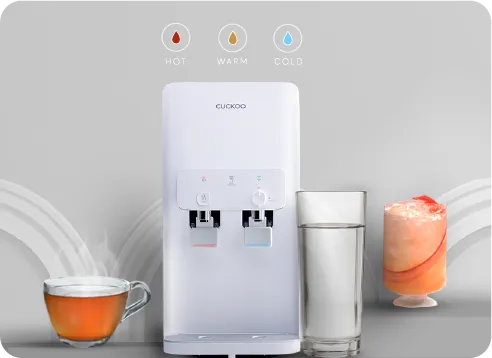 Air panas, sejuk dan suhu bilik