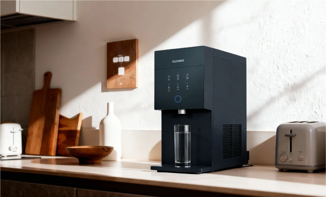 CUCKOO XCEL 2 Jet Black di kaunter