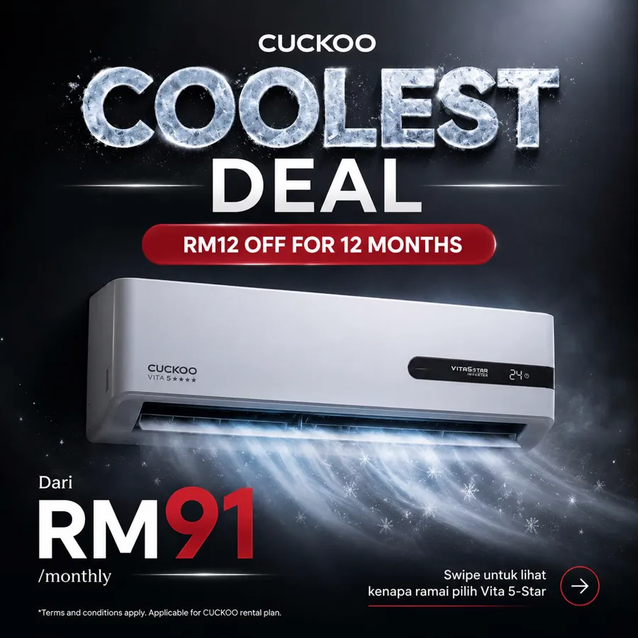 CUCKOO Vita 5-Star aircond β 1 / 4
